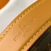 Louis Vuitton Classic Monogram Canvas Nano Bag with Leather Accents #A51003