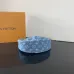 Louis Vuitton Denim Monogram Baguette Bag With Contrast Strap size:21×15×7cm #A53373