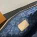 Louis Vuitton Denim Monogram Baguette Bag With Contrast Strap size:21×15×7cm #A53373