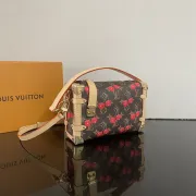 Louis Vuitton Monogram Canvas Bag With Cherry Print And Unique Structure #A51647 Louis Vuitton Monogram Canvas Bag With Cherry Print And Unique Structure #A51647