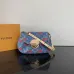 Louis Vuitton Denim Cherry Print Crossbody Bag With Gold - Tone Hardware #A52595