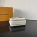 Louis Vuitton White Multicolor Monogram Crossbody Bag With Gold Lock And Chain Strap size:21×13×6cm #A54324