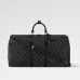 Louis Vuitton Travel bag keepall bandouliere 55 monogram eclipse #A60171