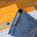 Louis Vuitton Monogram Card Holders In Elegant Blue And White Tones #A53521