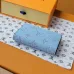 Louis Vuitton Monogram Card Holders In Elegant Blue And White Tones #A53521