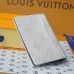 Louis Vuitton Monogram Blue Card Holder With Distinctive Branding #A53518