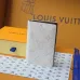 Louis Vuitton Monogram Blue Card Holder With Distinctive Branding #A53518