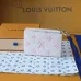 LV M27742 Compact Wallet | Monogram Embossed Leather | Light Blue #A60906