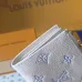 LV M27742 Compact Wallet | Monogram Embossed Leather | Light Blue #A60906
