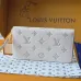 LV M27742 Compact Wallet | Monogram Embossed Leather | Light Blue #A60907