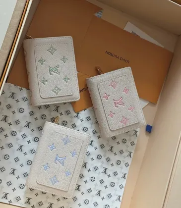 LV M28275 Monogram Empreinte Short Wallet - Cream Pink #A60909