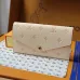 LV M60531 Monogram Empreinte Long Wallet - Cream Pink #A60910