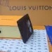 Louis Vuitton Monogram Eclipse Card Holder With Colorful Striped Accent and G.V Initials size:7×0.5×11cm #A53915