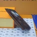 Louis Vuitton Monogram Eclipse Card Holder With Colorful Striped Accent and G.V Initials size:7×0.5×11cm #A53915