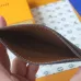 Louis Vuitton Monogram Eclipse Card Holder With Colorful Striped Accent and G.V Initials size:7×0.5×11cm #A53915