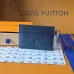 Louis Vuitton Card Holder with Charm – Iridescent Navy Monogram Empreinte Leather (Silver-Tone Hardware) #A58788
