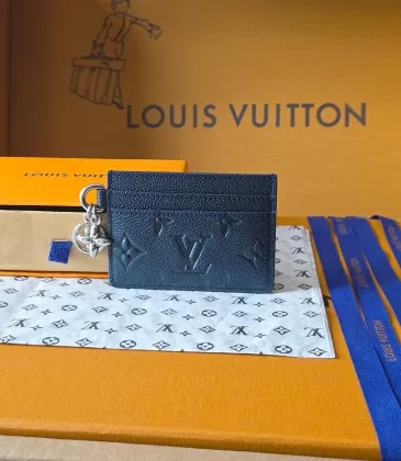 Card Holder with Charm – Iridescent Navy Monogram Empreinte Leather (Silver-Tone Hardware) #A58788 Card Holder with Charm – Iridescent Navy Monogram Empreinte Leather (Silver-Tone Hardware) #A58788