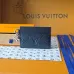 Louis Vuitton Card Holder with Charm – Iridescent Navy Monogram Empreinte Leather (Silver-Tone Hardware) #A58788