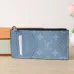 Stylish Louis Vuitton Blue Monogram Card Holder With Functional Design And Chic Aesthetic #A50102