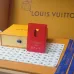 Louis Vuitton M14562 Magnet Card Case - Cherry Pattern Monogram Canvas with MagSafe Compatibility #A59490