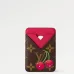 Louis Vuitton M14562 Magnet Card Case - Cherry Pattern Monogram Canvas with MagSafe Compatibility #A59490