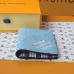 Louis Vuitton M14689 Chip Version Card Holder - Blue/White Pattern (Chip-Enabled) #A59476