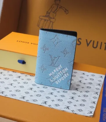 Louis Vuitton M14689 Chip Version Card Holder - Blue/White Pattern (Chip-Enabled) #A59476 Louis Vuitton M14689 Chip Version Card Holder - Blue/White Pattern (Chip-Enabled) #A59476