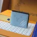 Louis Vuitton M14691 Chip Version Wallet - White/Blue Pattern (Chip-Enabled) #A59475
