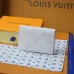 Louis Vuitton M14817 Chip Version Card Holder - White &amp; Light Blue #A59466