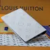 Louis Vuitton M15075 Chip Version Passport Cover - White/Blue Monogram Pattern #A59467