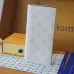 Louis Vuitton M15156 Chip Version Wallet - White/Blue Monogram Pattern #A59468