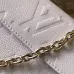 Louis Vuitton M25714 Wallet On Chain Ivy - Monogram Empreinte Leather (White) with Microchip #A60518