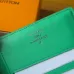 Louis Vuitton M25998 Green Short Wallet - Authentic Original Design #A59493