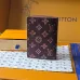 Louis Vuitton M27612 Vertical Compact Wallet - Monogram Coated Canvas (Multiple Colors Available) #A60522