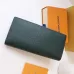 Louis Vuitton M81554 BRAZZA Original Version Wallet - Taiga Leather, Multi-Functional (Size: 10x19x2cm) #A59478