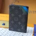 Louis Vuitton Monogram Eclipse Wallet With Colorful Striped Accent size:14×2.5×10cm #A53917