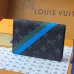 Louis Vuitton Monogram Eclipse Wallet With Colorful Striped Accent size:14×2.5×10cm #A53917