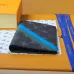 Louis Vuitton Monogram Eclipse Wallet With Colorful Striped Accent size:14×2.5×10cm #A53917