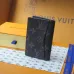 Louis Vuitton Monogram Canvas Wallet With Striped Accent and GV Initials size:14×2.5×10cm #A53918