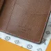 Louis Vuitton Monogram Canvas Wallet With Striped Accent and GV Initials size:14×2.5×10cm #A53918