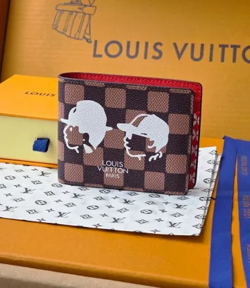 Louis Vuitton N40777 Collaborative Short Wallet - Chip Version #A59477 Louis Vuitton N40777 Collaborative Short Wallet - Chip Version #A59477