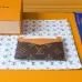 Louis Vuitton Triple Card Holder M14733 11x8x0.5cm #A63882