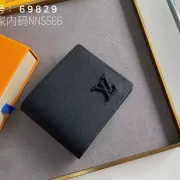 Louis Vuitton Wallet Black AAA+ Quality #A32491