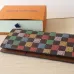 Louis Vuitton Damier Azur Colorful Checkered Long Wallet For Stylish Organization #A52605