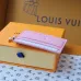 Louis Vuitton Empreinte Leather Card Holders With Charms In Blue And Pink #A52593