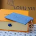 Louis Vuitton Empreinte Leather Card Holders With Charms In Blue And Pink #A52593