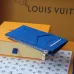 Louis Vuitton Blue Epi Leather Card Holder With Zippered Design #A52601