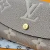 Louis Vuitton Monogram Canvas Wallets In Assorted Colors And Classic Design #A50906