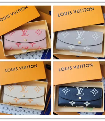 Louis Vuitton Monogram Canvas Wallets In Assorted Colors And Classic Design #A50906
