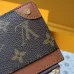 Louis Vuitton Monogram Canvas Zip Card Holder With Leather Accents  #A52599